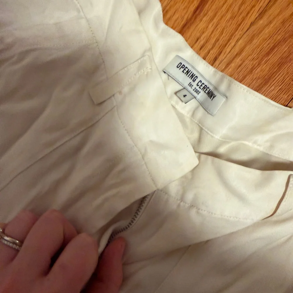 Opening Ceremony Silk Cargo Pants - Picture 2 of 3